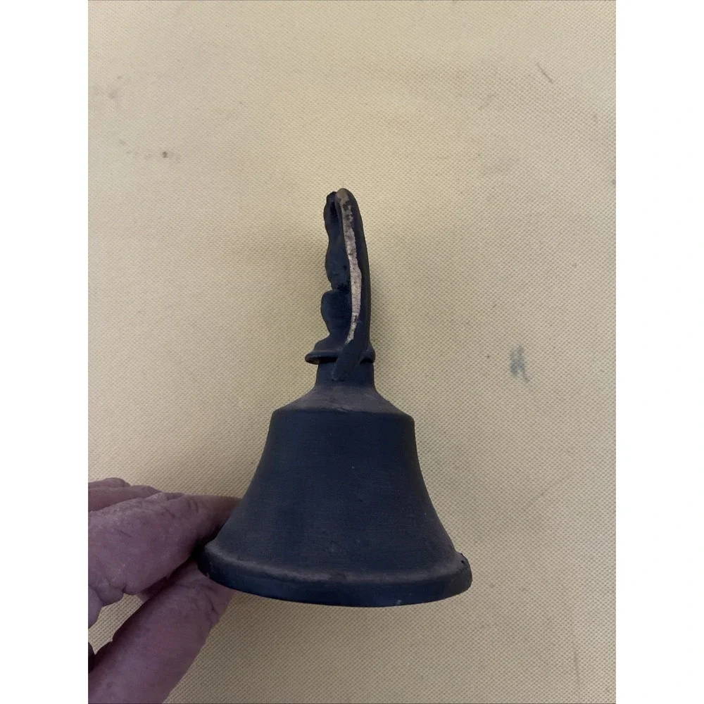 Cast Iron Eagle Bell Vtg 5 Inches